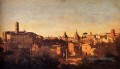 Forum vu des jardins de Farnese plein air romantisme Jean Baptiste Camille Corot
